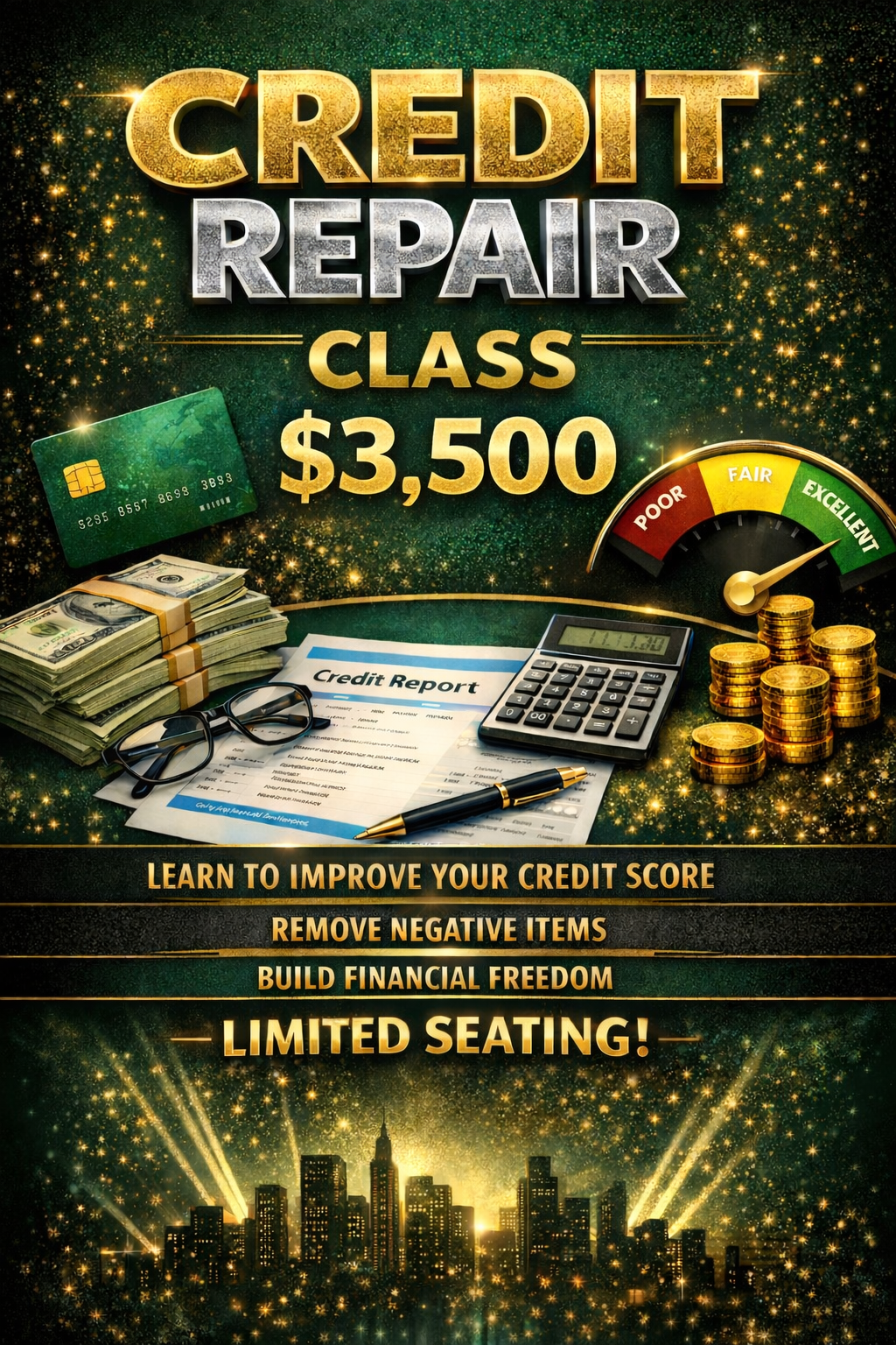 Credit Repair 1 0n 1 Zoom Class