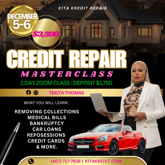 Credit Repair MASTERCLASS